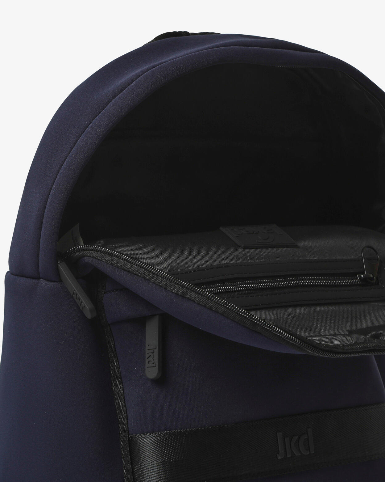 Marineblauwe synthetische fitnesstas voor heren en dames 4/4