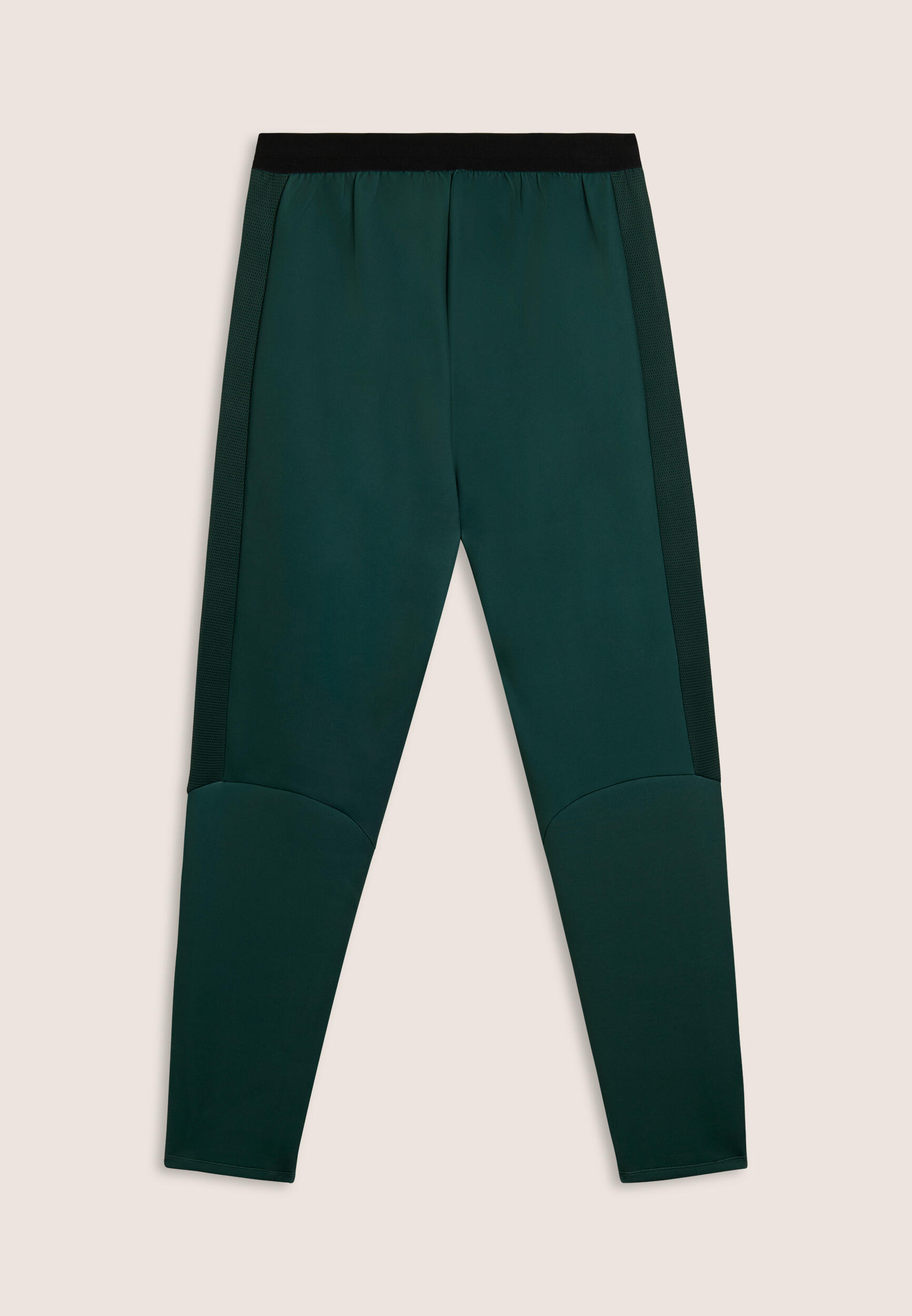 Pantaloni slim in tessuto tecnico con inserti mesh laterali 2/3