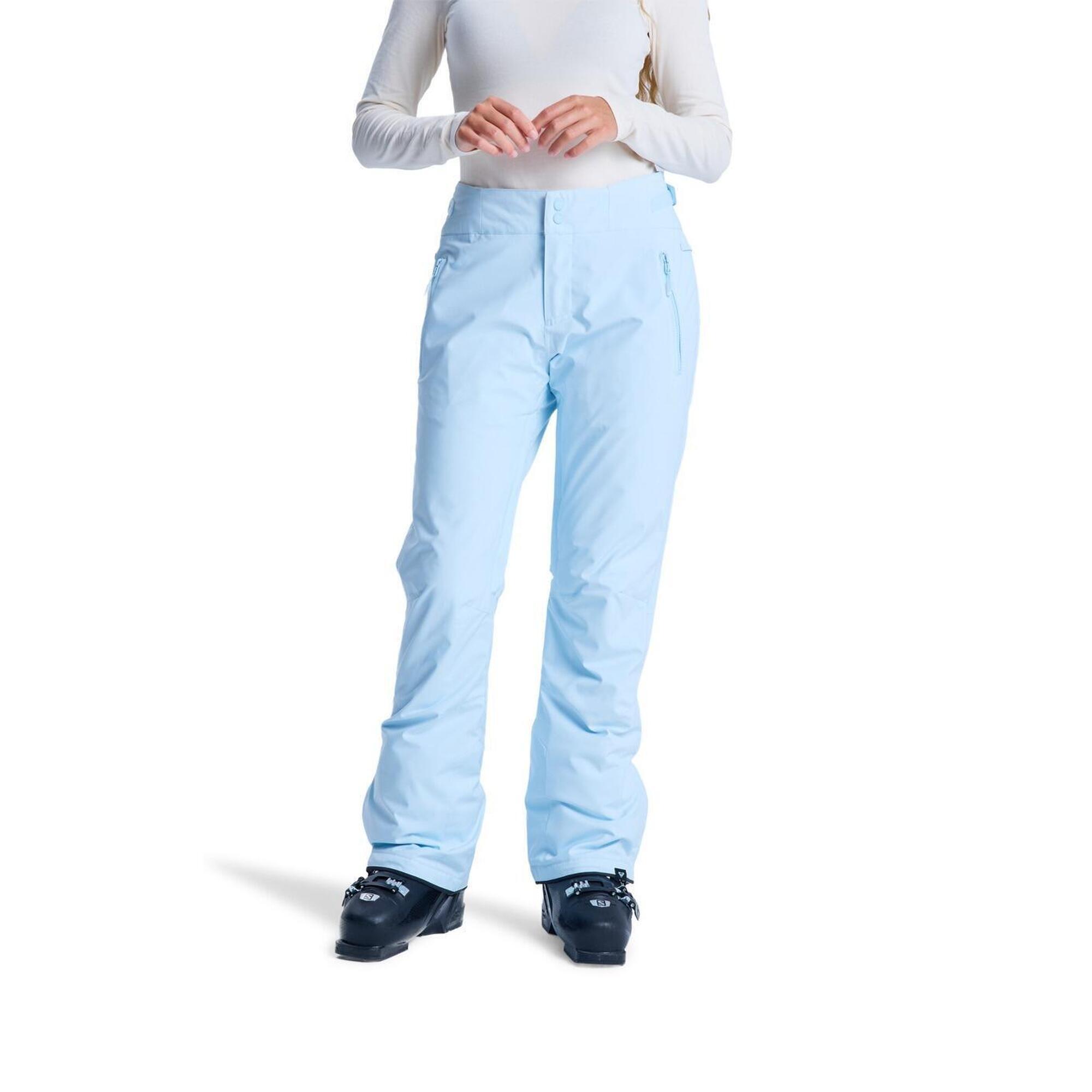 Roxy - Pantalon De Snow Technique Alpine Ridge Bleu Femme - Pantalon De Ski - Bleu - Decathlon