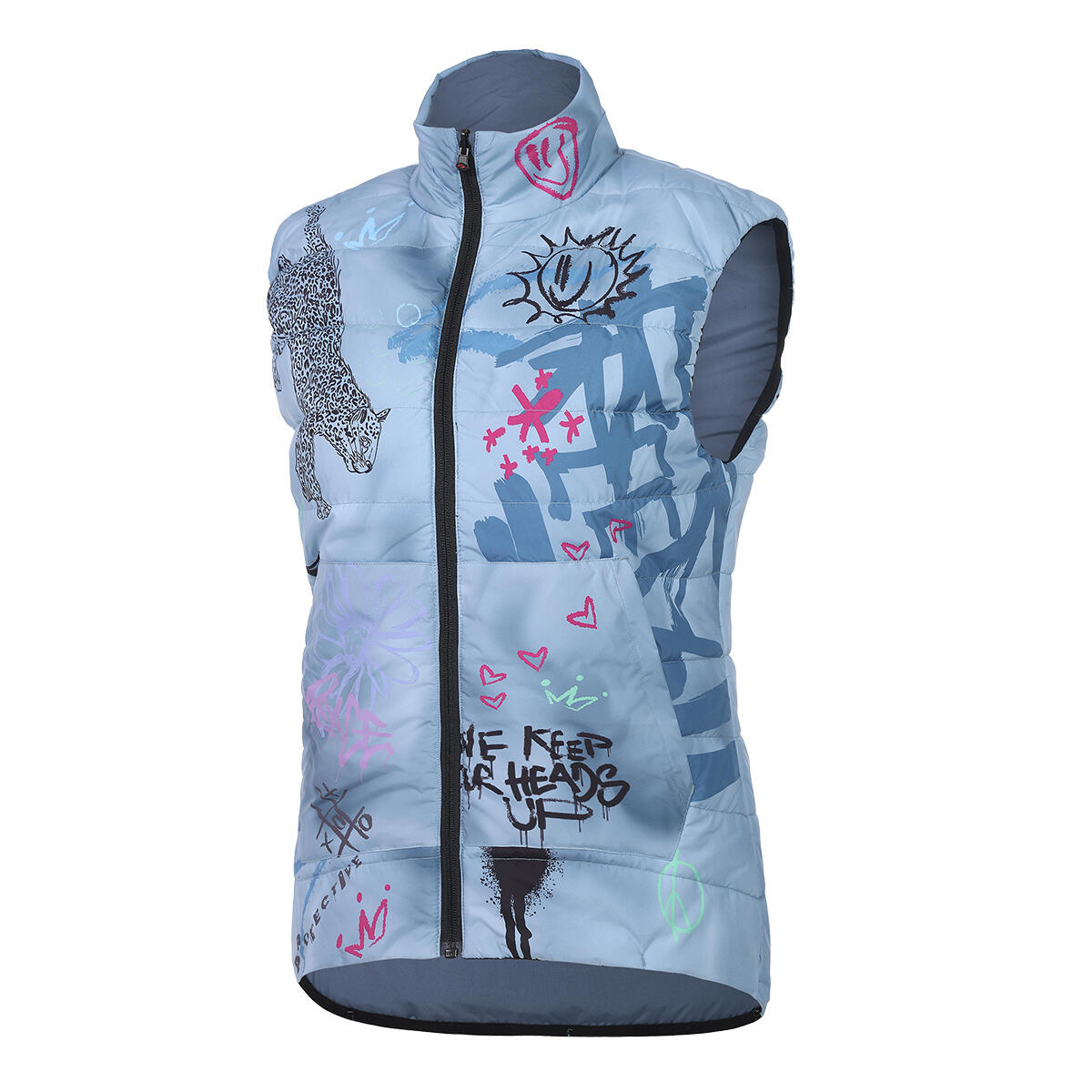 PROTECTIVE - Gilet réversible Primaloft - P-Writer bleu femme 2/7