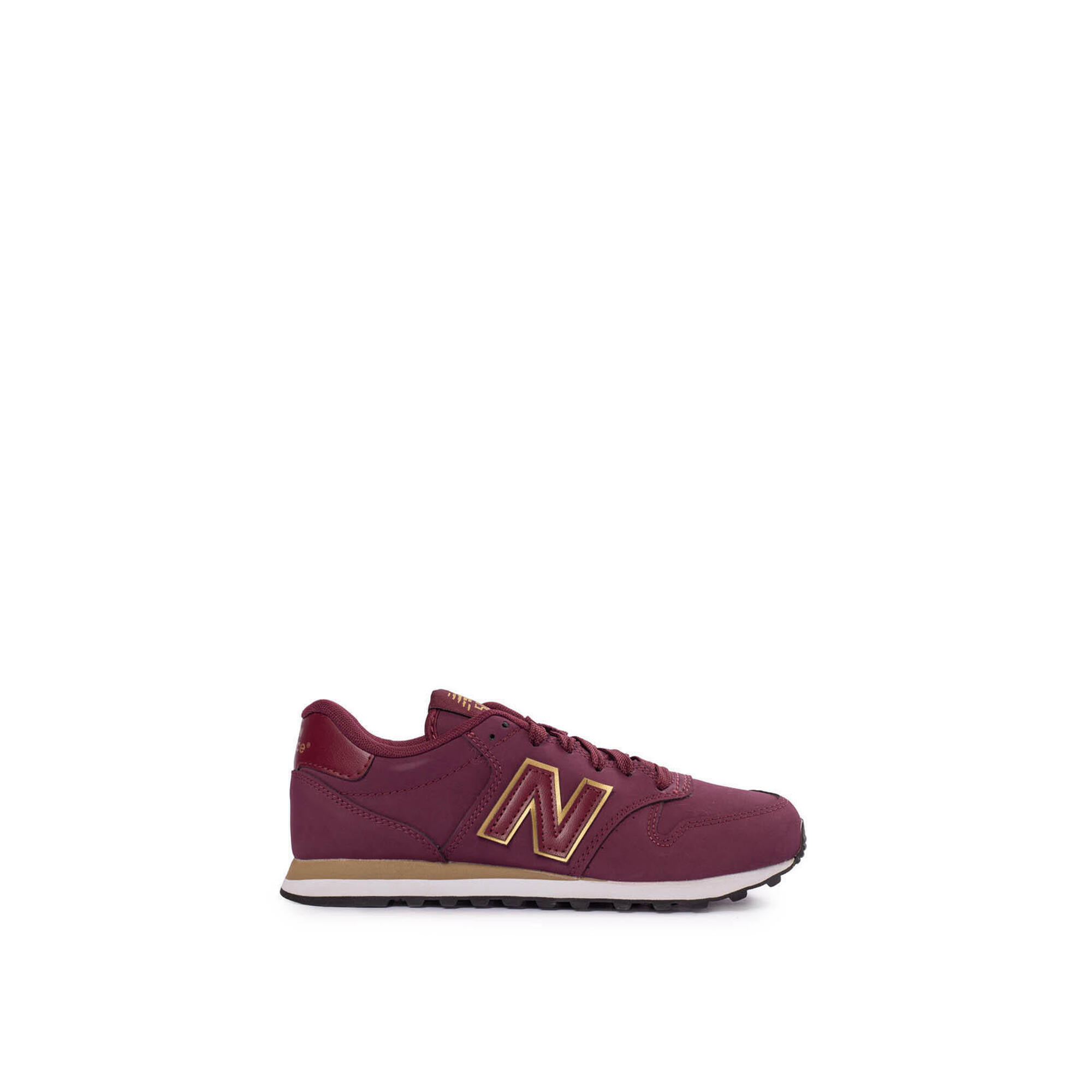 New Balance - Sneakers Donna 500 Premium - Baskets - Marron|rouge|violet - Decathlon