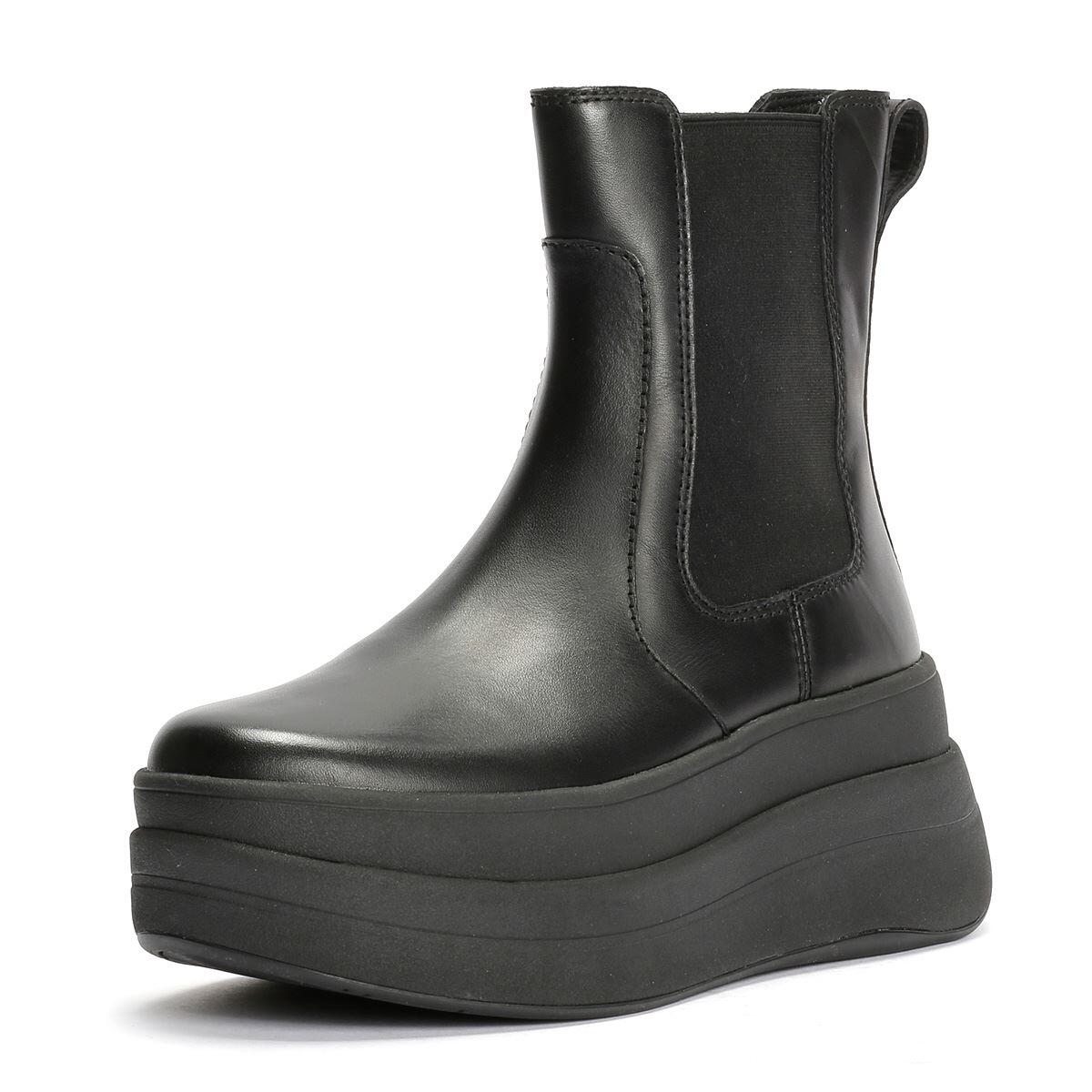Bottes Fitflop F-Mode Stack Chelsea Cuir/Daim 3/7