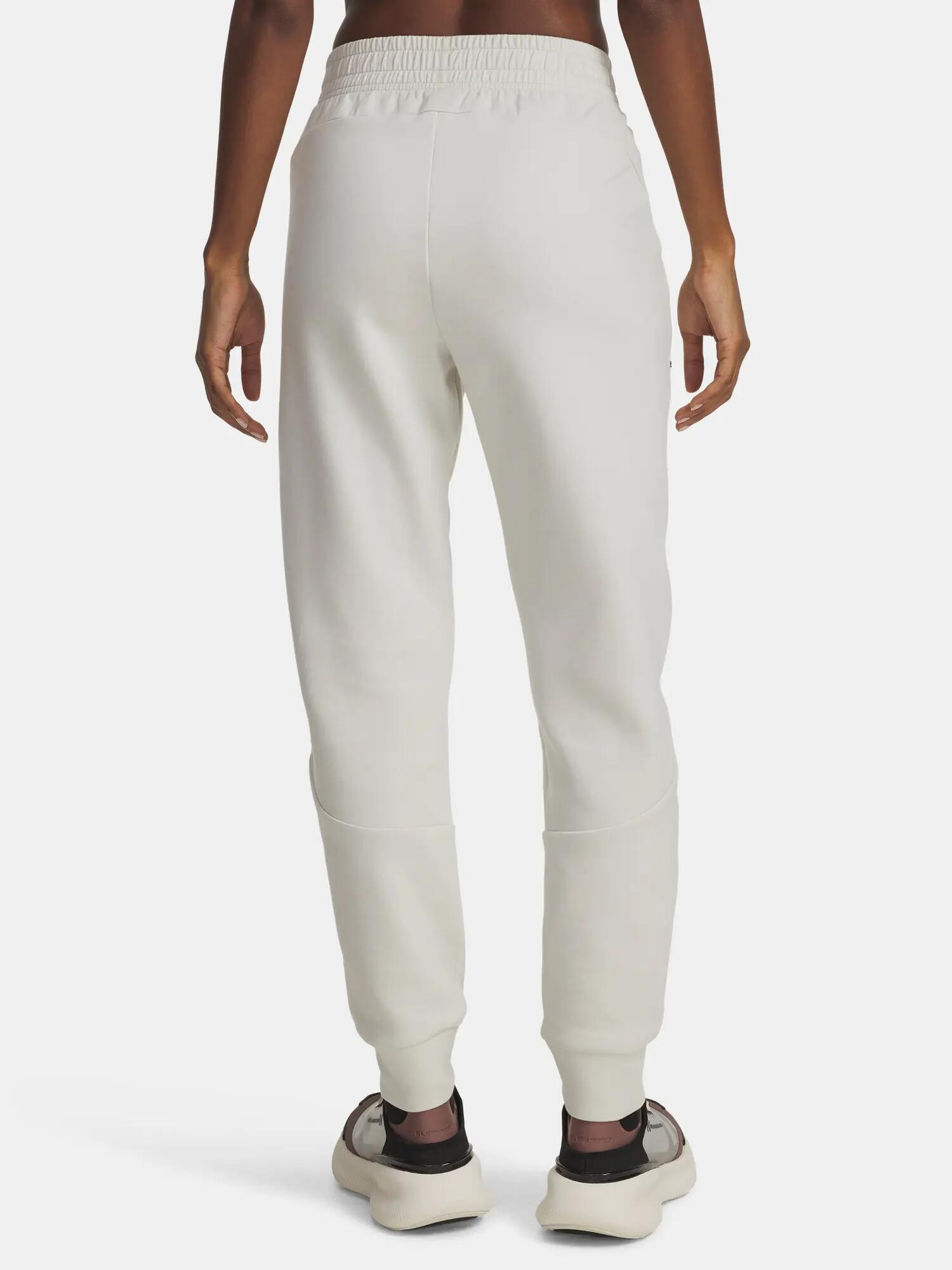 Női melegítőnadrág Under Armour Unstoppable Flc Jogger-WHT 2/4