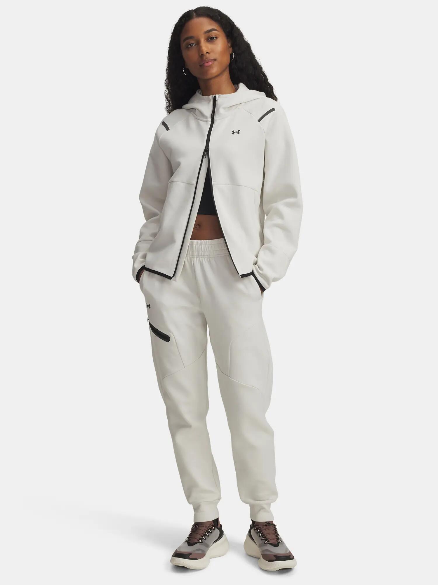 Női melegítőnadrág Under Armour Unstoppable Flc Jogger-WHT 4/4