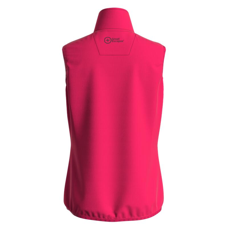 Great Escapes Vento lady Vest persian red 2/3