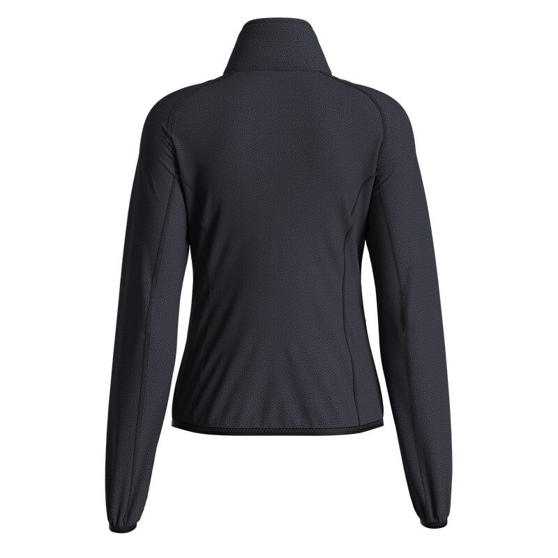 Great Escapes Roseg lady long zip fleece jacket black 2/3