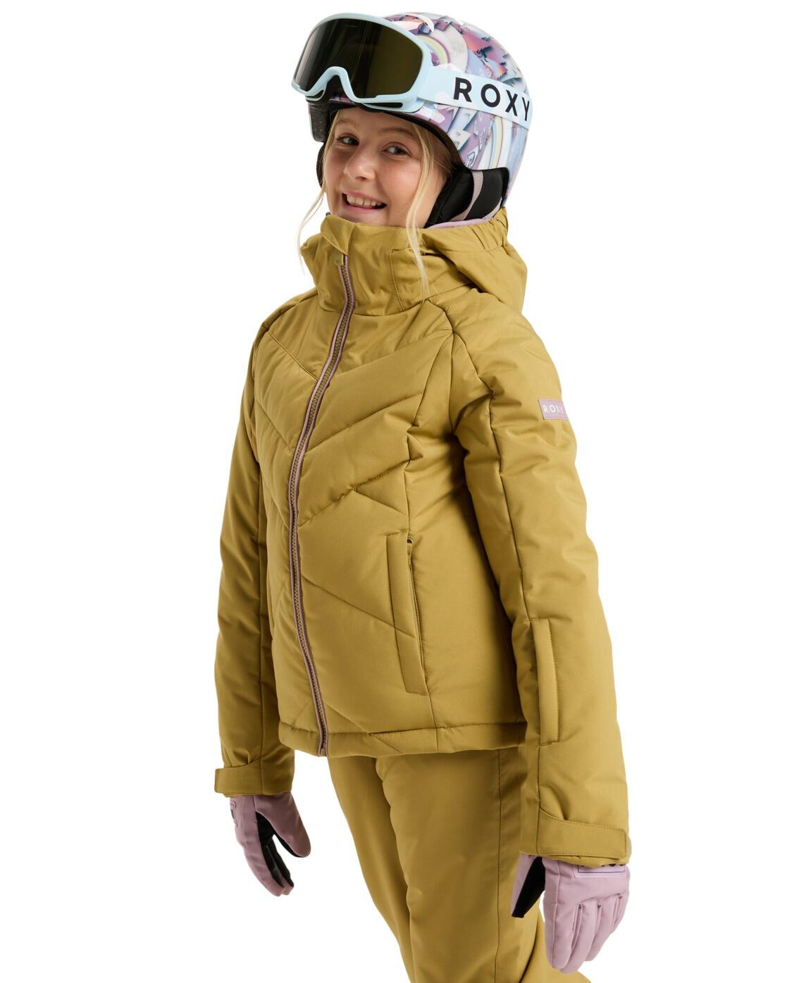 Veste de snow technique SNOWSYLVA Beige Fille 3/4