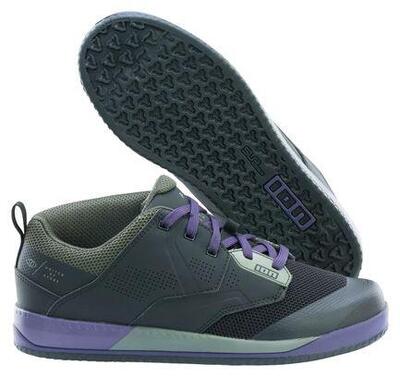 ION Scrub AMP MTB pedale piatto Nero/Viola Unisex