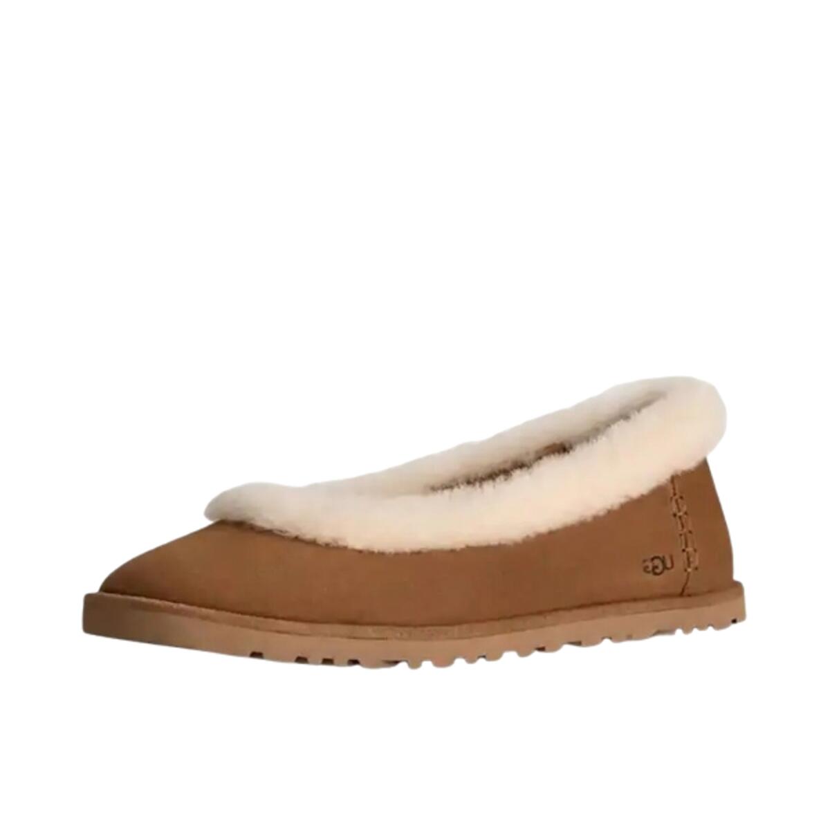 Chaussures  Zora Ballet Flat Chestnut 3/4