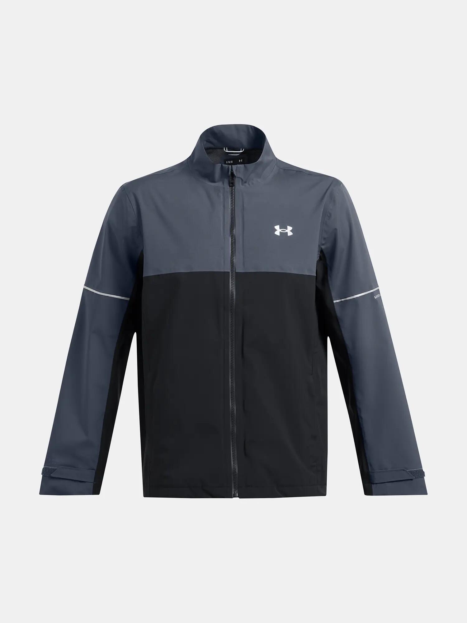 Férfi kabát Under Armour DRIVE RAIN JACKET-GRY 3/4
