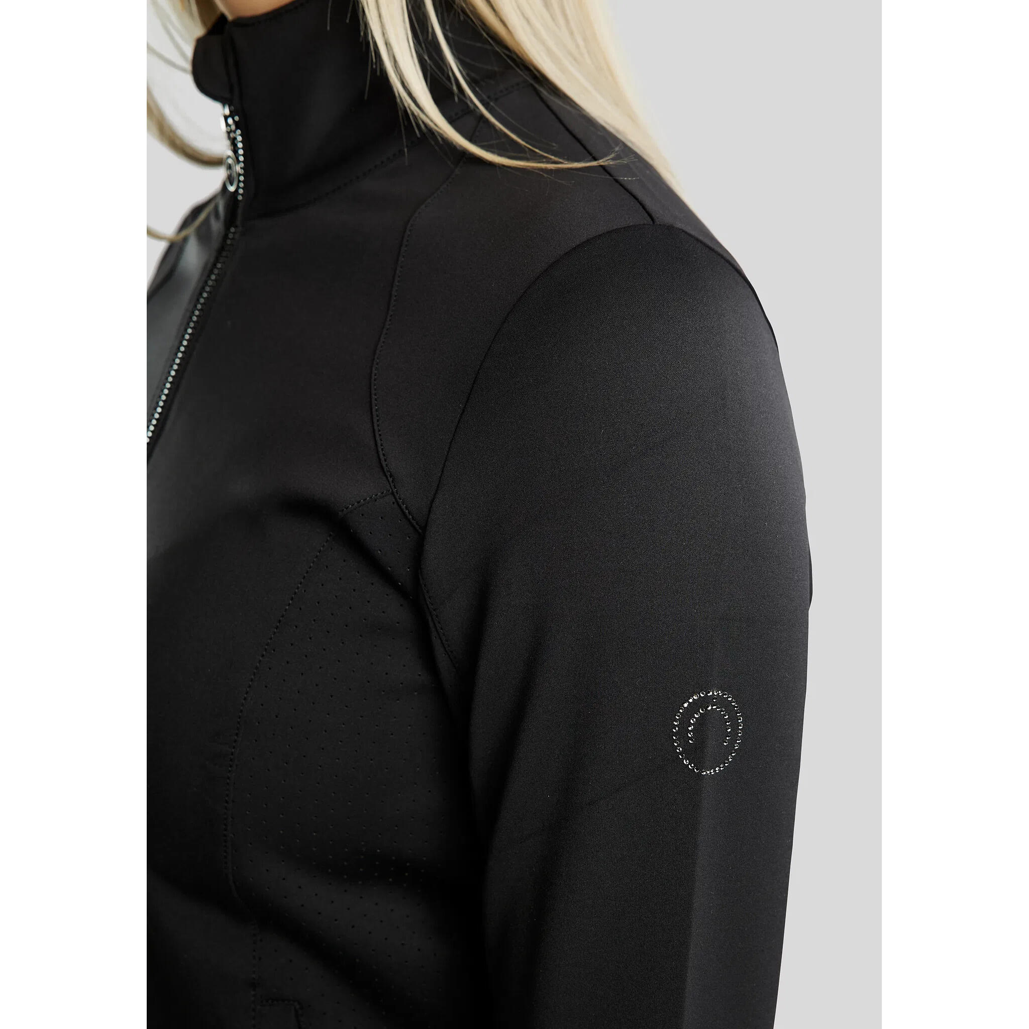Giacca da equitazione da donna con zip Montar Zida 5/6