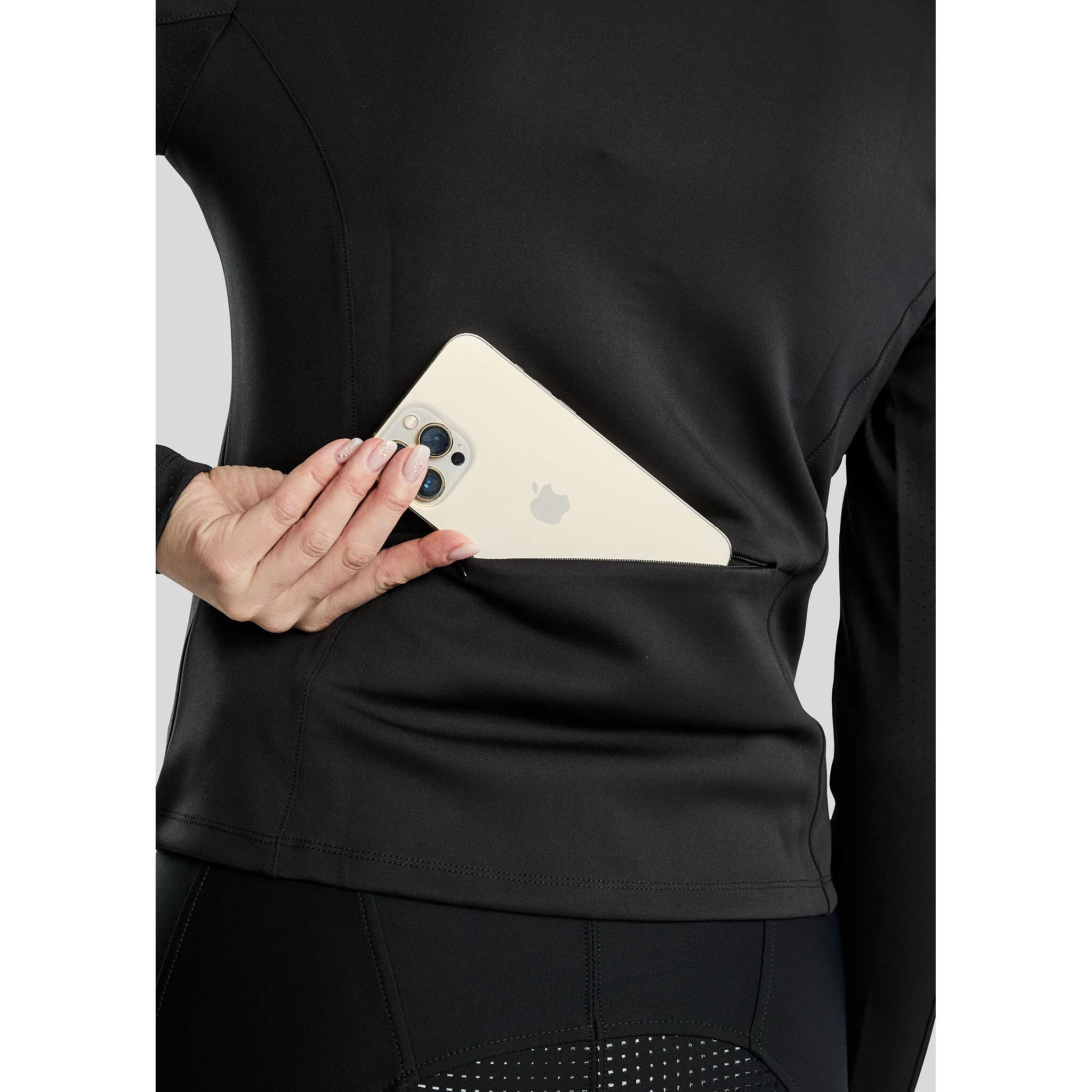 Giacca da equitazione da donna con zip Montar Zida 6/6