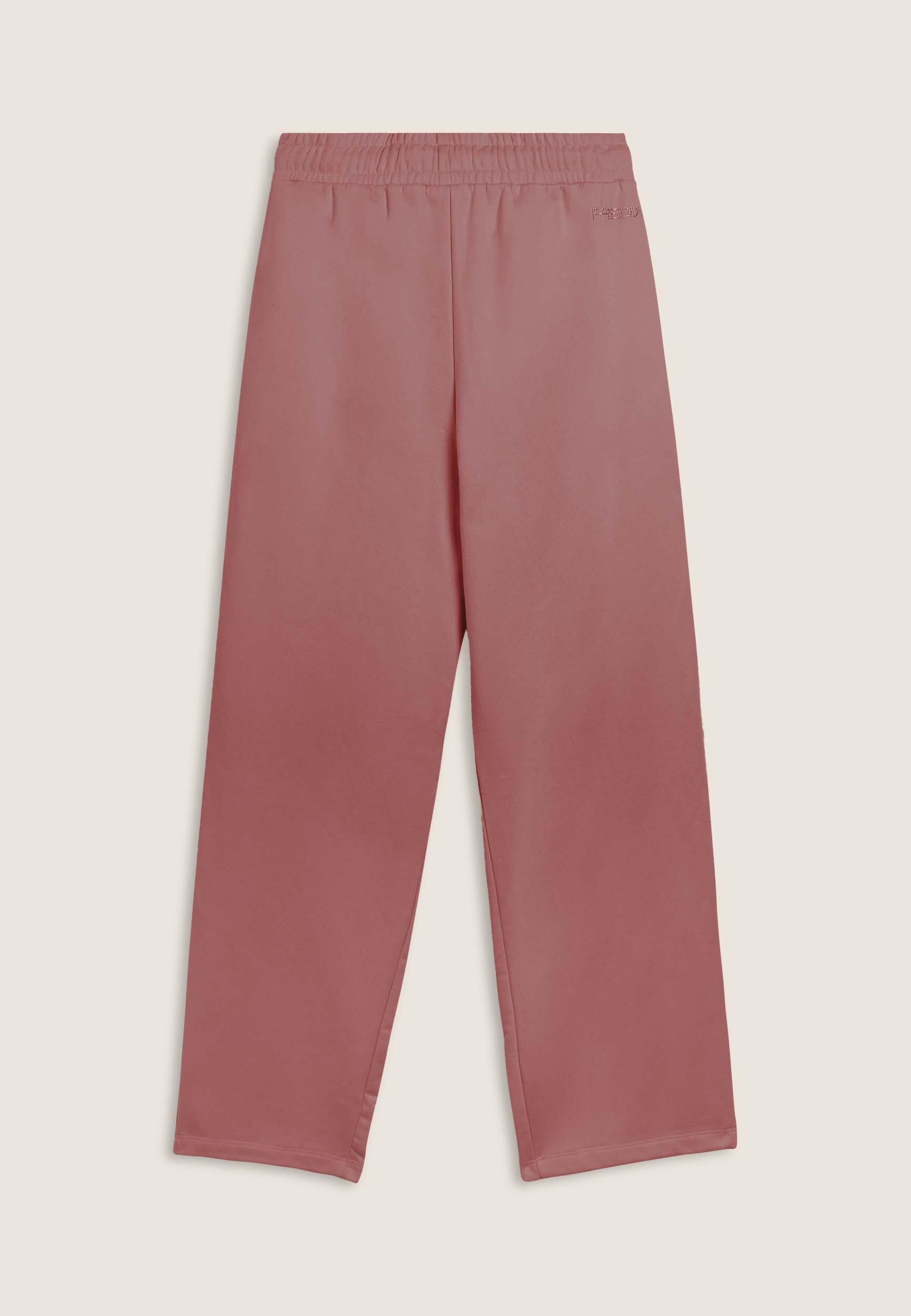 Pantaloni wide leg da donna con ricamo Mickey 2/3