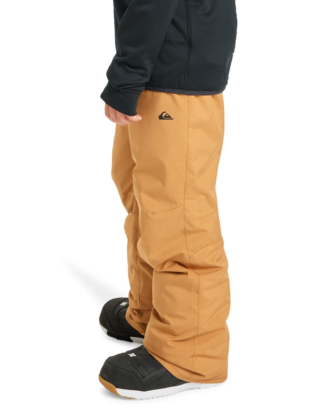 Pantalón técnico de snow ESTATE Marrón Niño 4/4