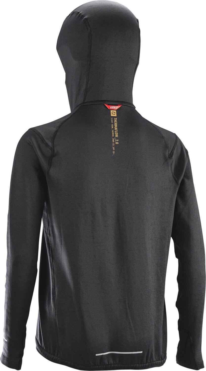 Casaco de manga comprida Leatt ThermaFlow 2.0 para mulher Preto 2/5