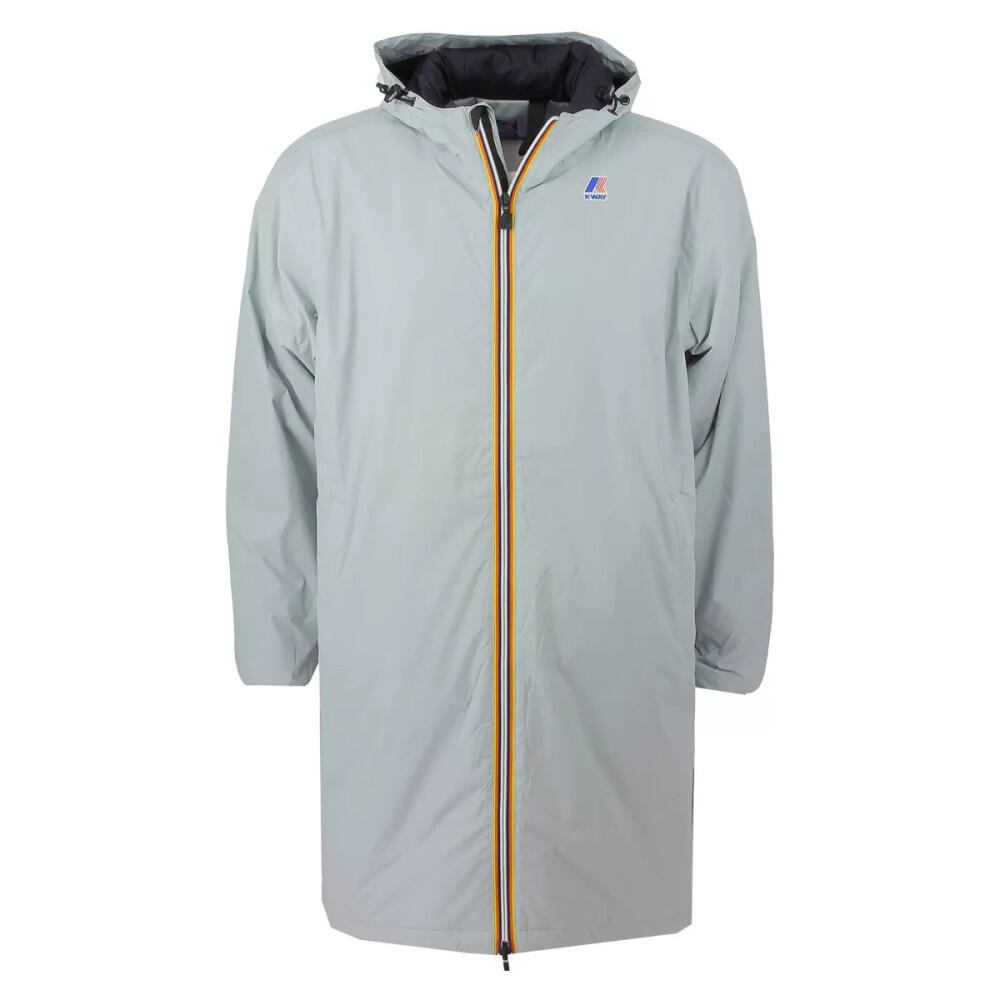 K-Way Parka Com Capuz Duplo Le Vrai 4.0 Eiffel East Warm Cinzento da Decathlon