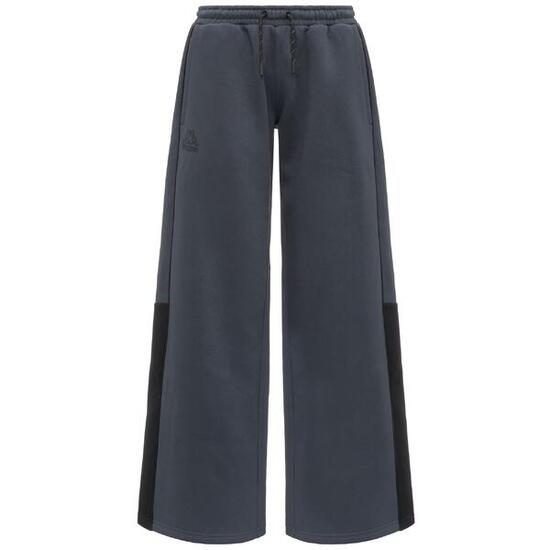 Pantaloni da donna in cotone grigio da sportivo