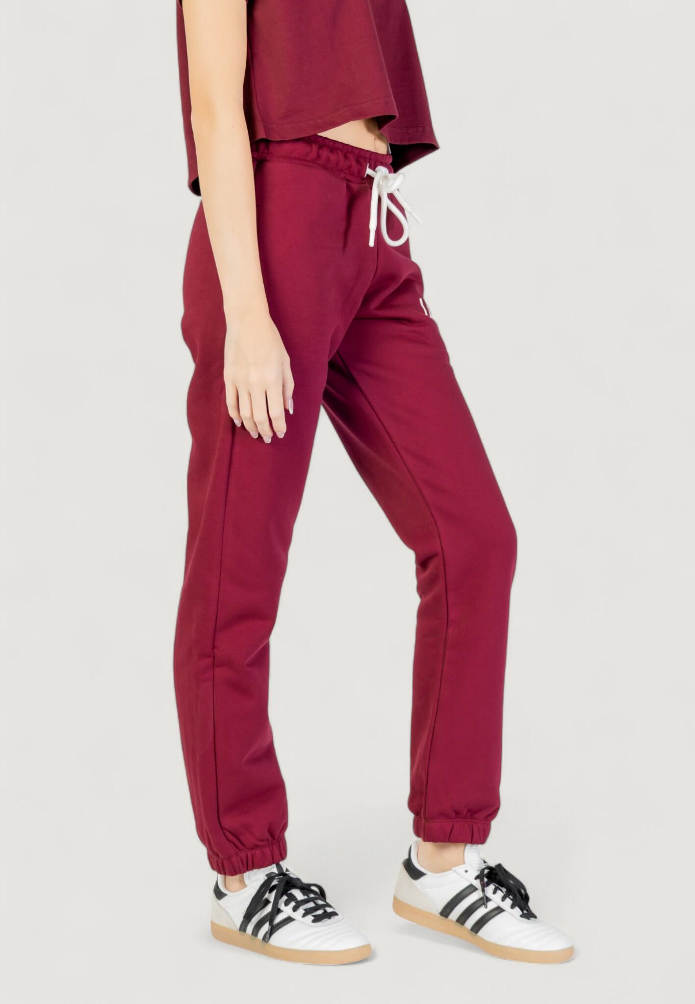 Broek  DAMES Bordeauxrood 5/5