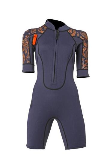 2/2 Shorty Dual Zip - Combinaison Longe Cote Femme