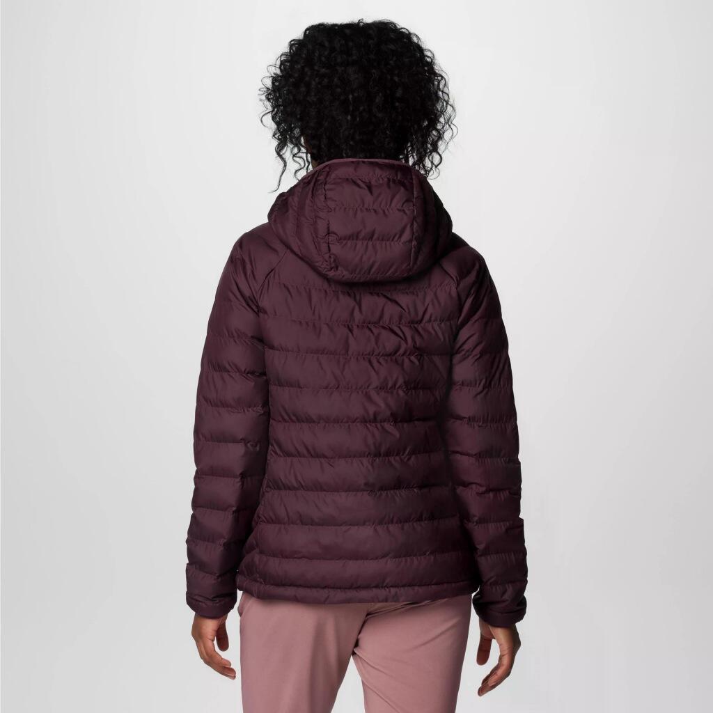 Jackett Columbia Modell Powder Lite Ii Hooded Jacket Farbe Burgunder 2/7