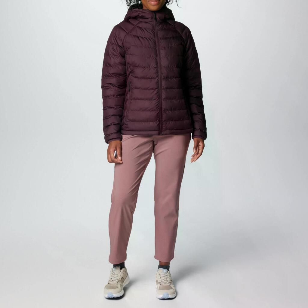 Jackett Columbia Modell Powder Lite Ii Hooded Jacket Farbe Burgunder 4/7