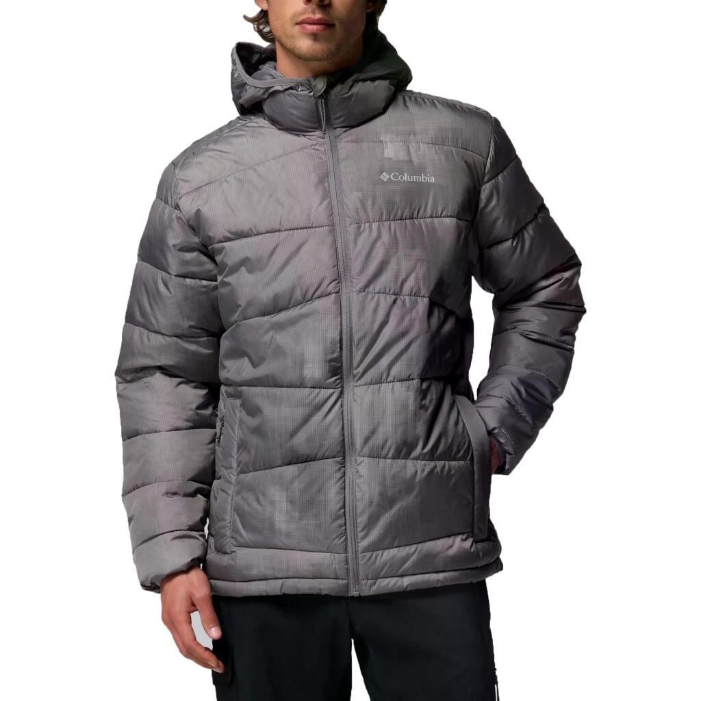 Columbia - Veste Columbia Modèle Fivemile Butte Ii Hooded Couleur Gris - Veste - Gris - Decathlon