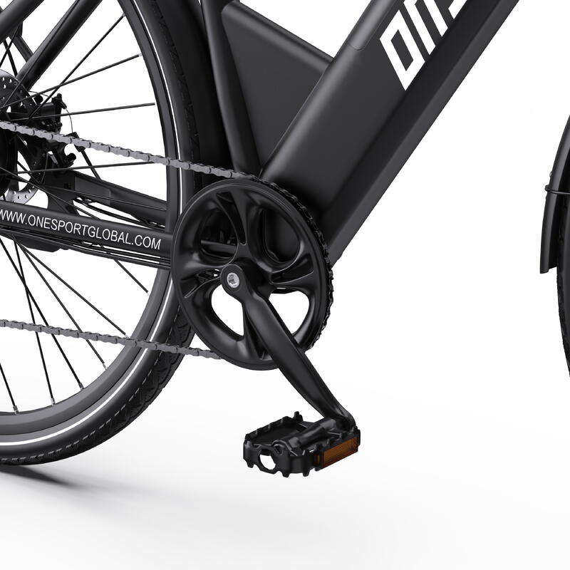 Bicicletă electrică urbană Onesport OT12, 250W cu baterie de 36V 13AH