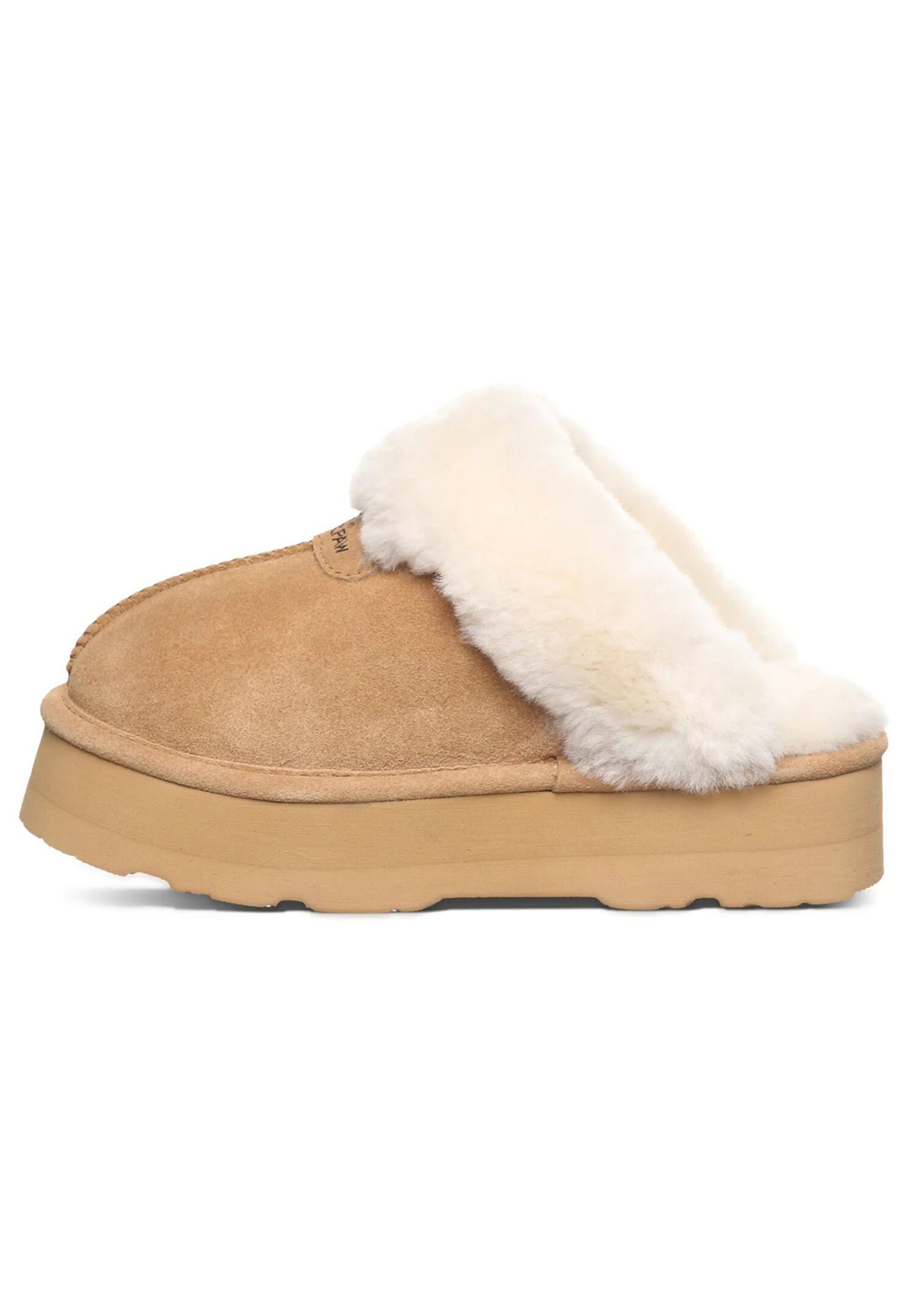 BEARPAW Retro Loki Damen Hausschuh Pantolette 2487W 245 Iced Coffee Solid 3/7
