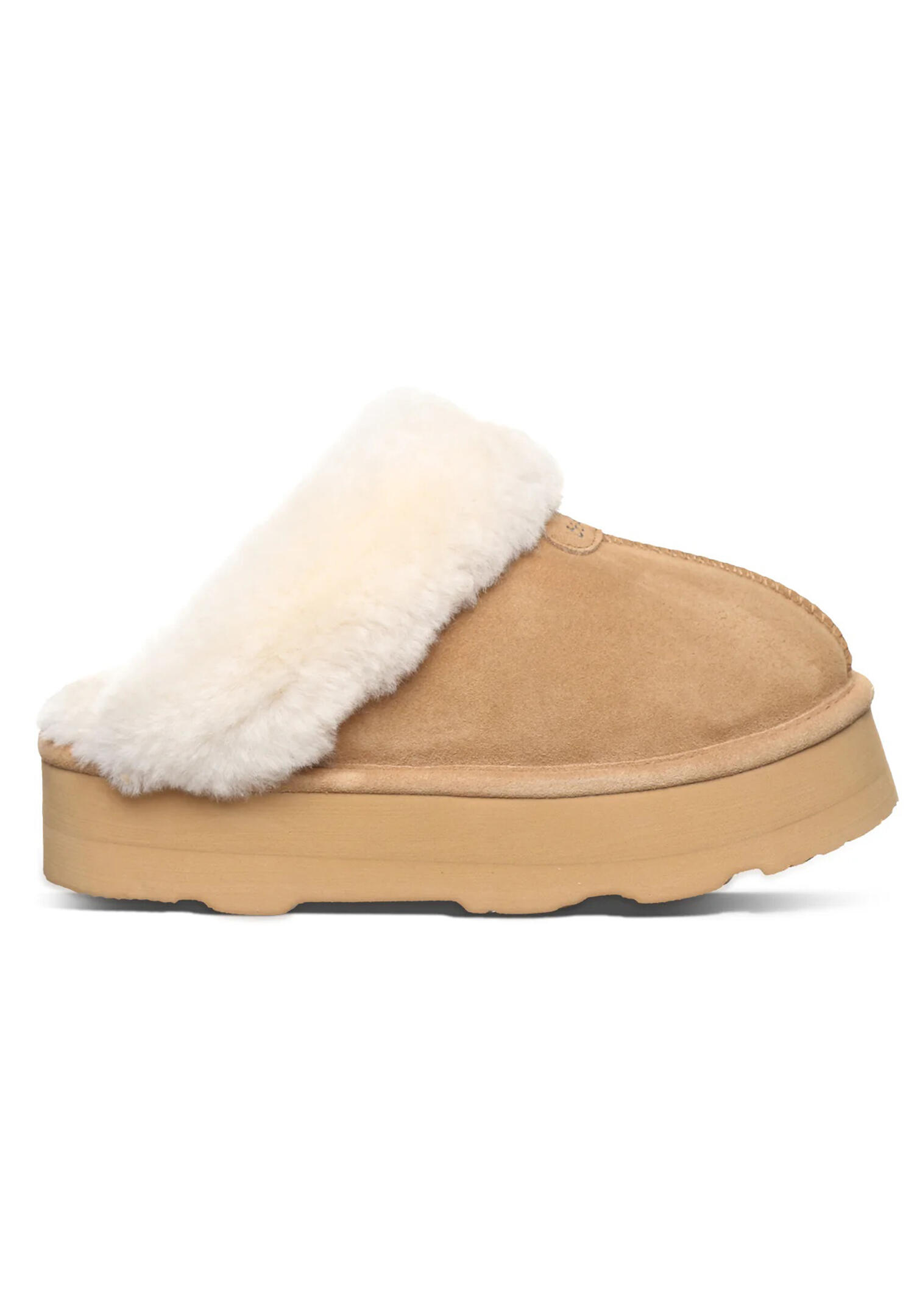 BEARPAW Retro Loki Damen Hausschuh Pantolette 2487W 245 Iced Coffee Solid 2/7