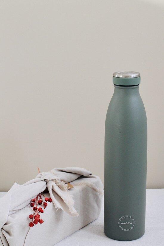 Bouteille isotherme 1000ml Tropical Green 4/4