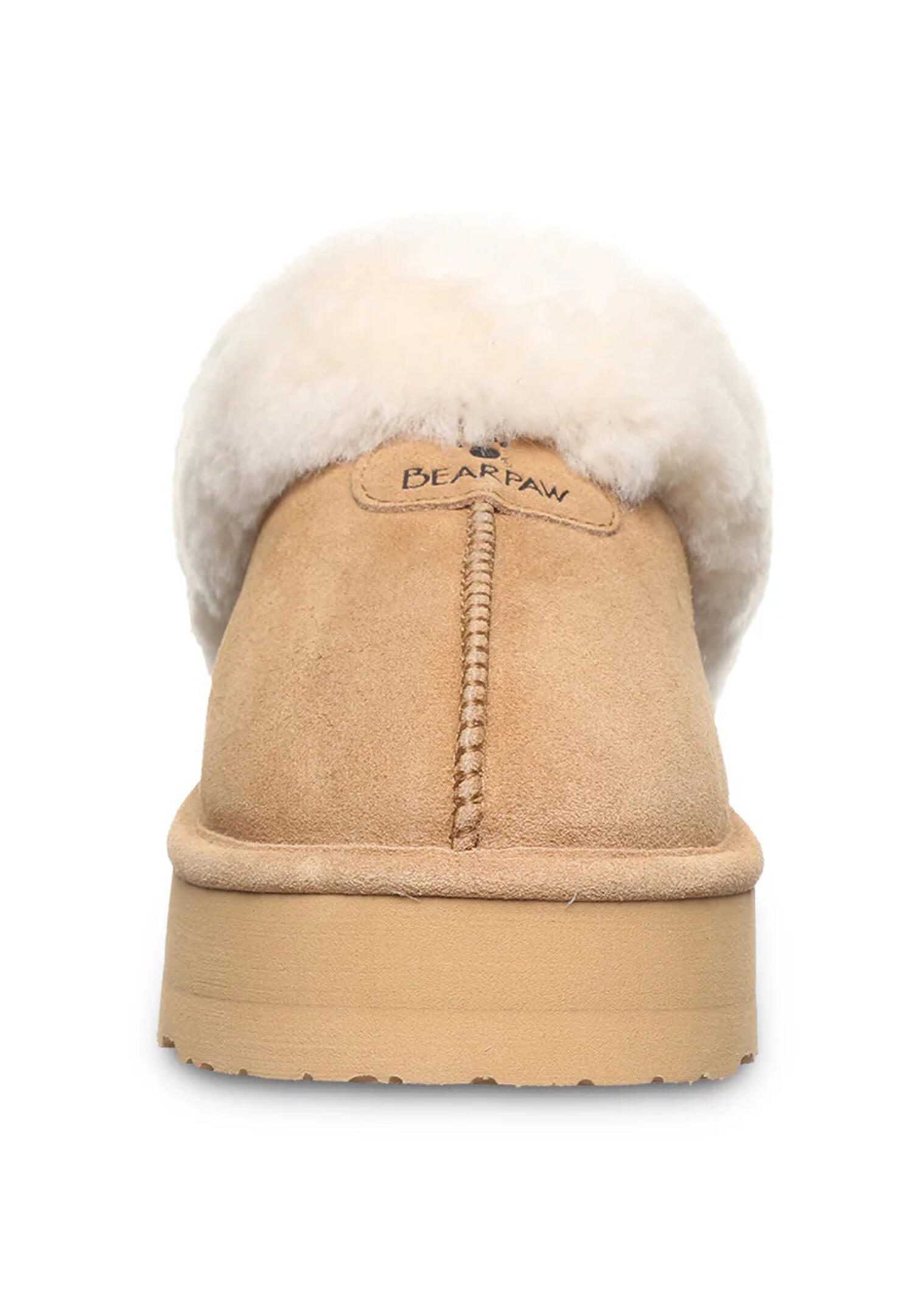 BEARPAW Retro Loki Damen Hausschuh Pantolette 2487W 245 Iced Coffee Solid 4/7
