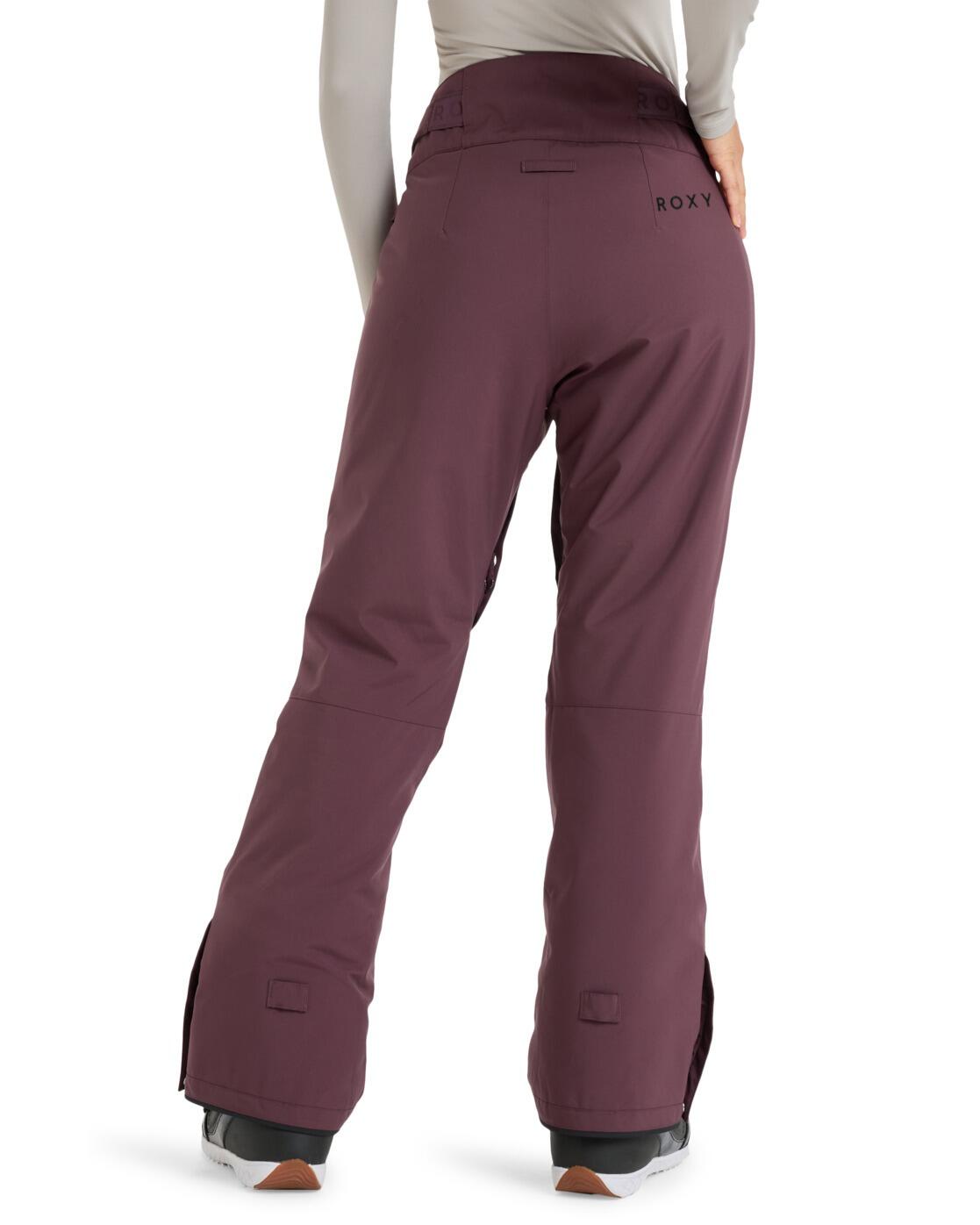 Pantalon de snow technique ALPINE RIDGE Rouge Femme 2/4