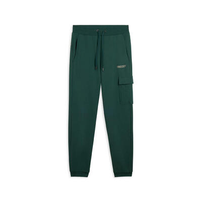 Pantaloni cargo in felpa con tasca applicata