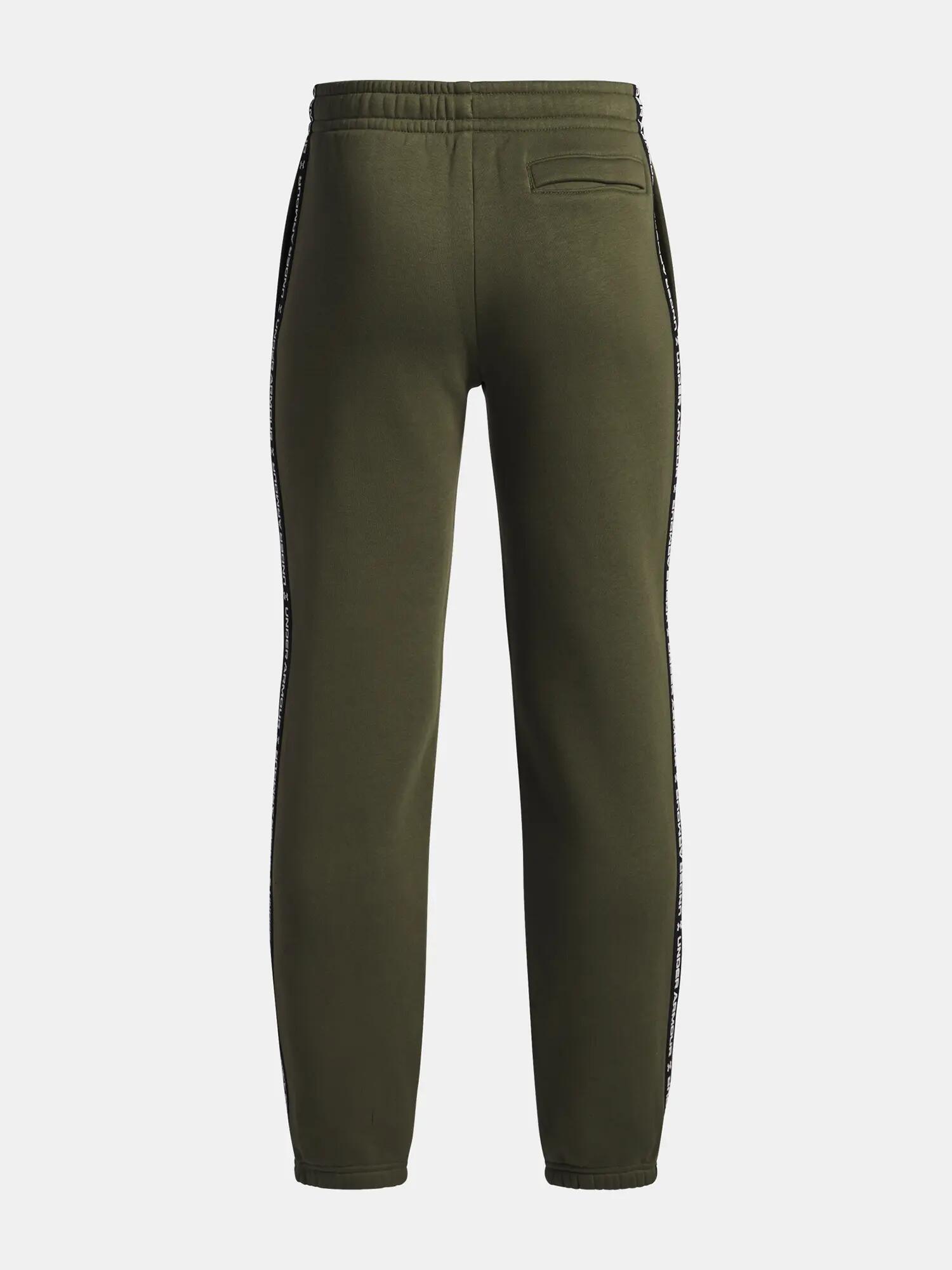 Spodnie dresowe Under Armour B Icon Flc Jogger Taping-GRN 2/2