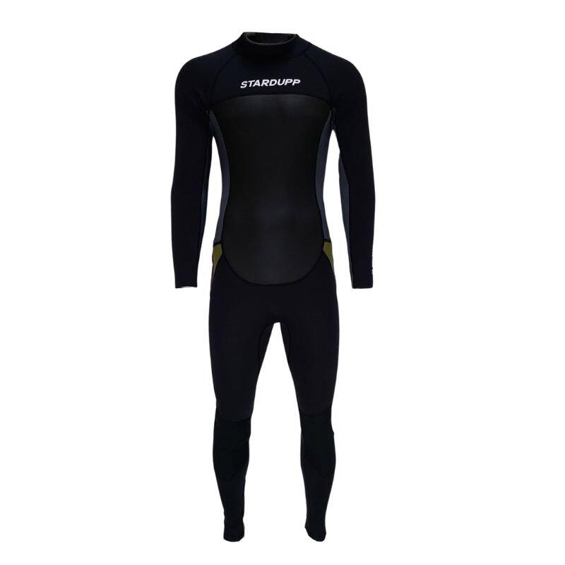 Muta in neoprene Stardupp B-Zip Flex Fullsuit 3/2mm da uomo - L 2/4