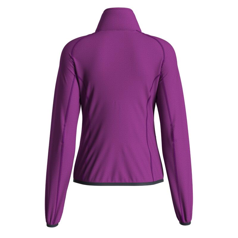 Great Escapes Roseg lady long zip fleece jacket grapejuice 2/3