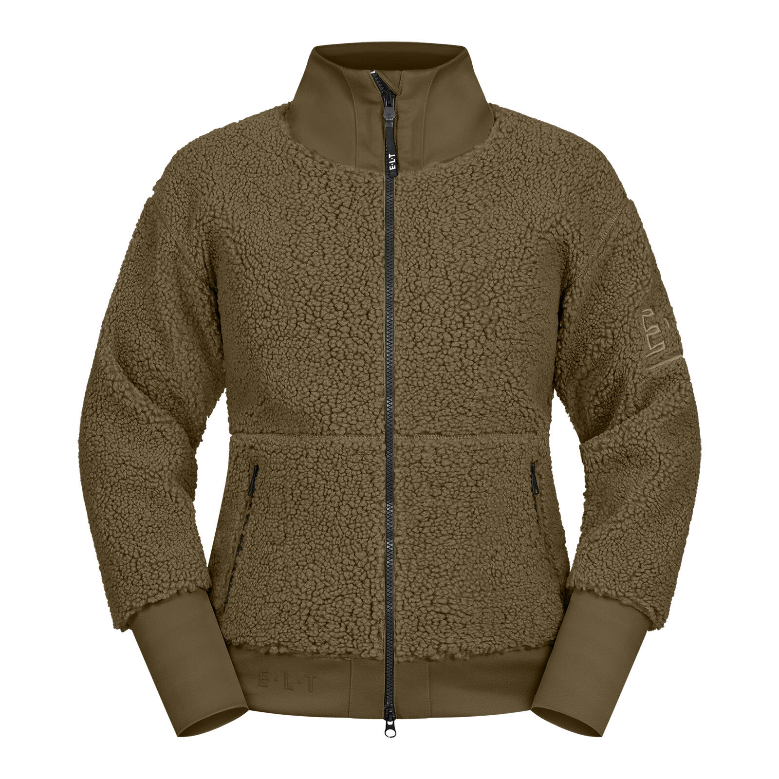 Elt - Veste Équitation Polaire Femme Elt Riverside - Veste De Concours - Vert - Decathlon