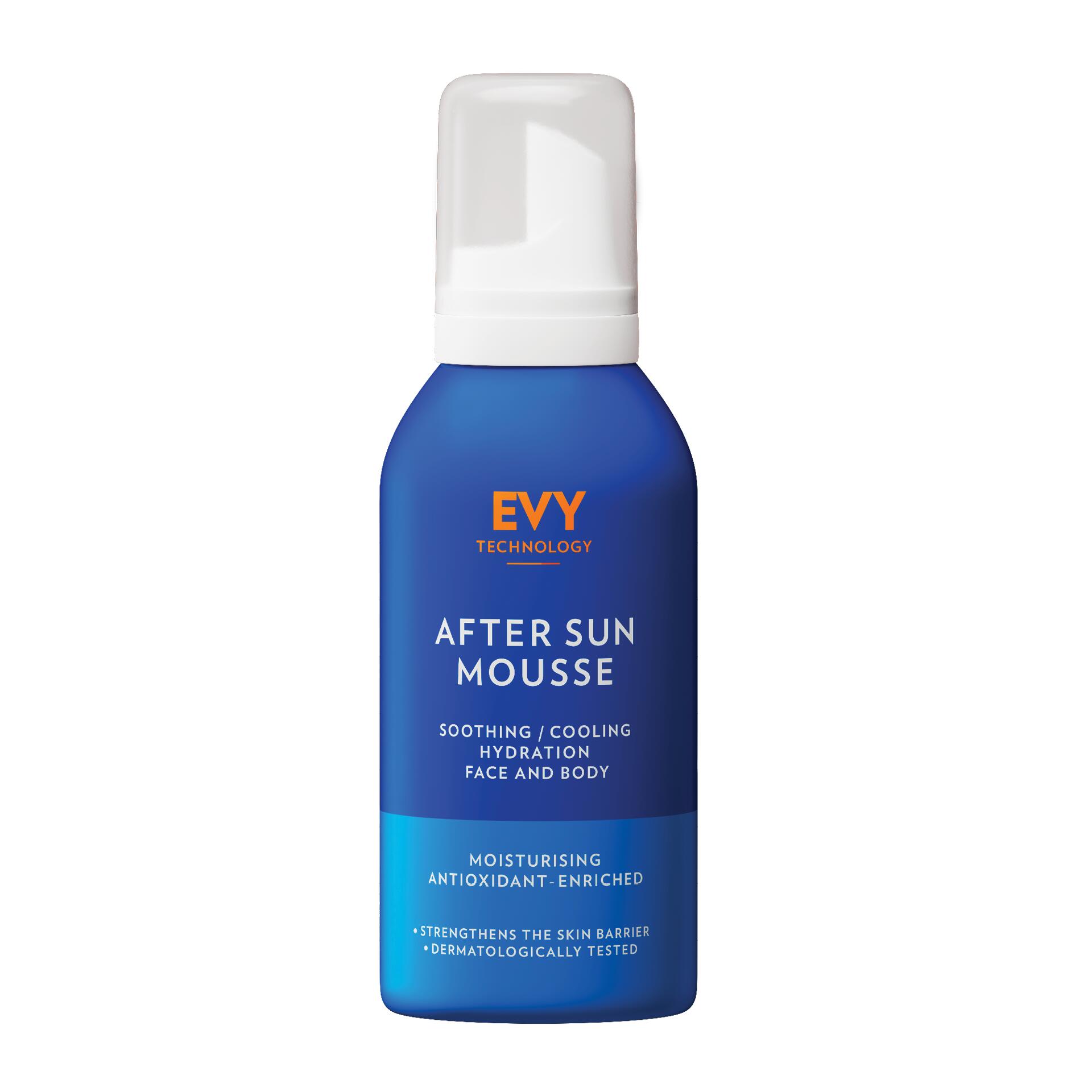 EVY TECHNOLOGY EVY After Sun Mousse – Lenitiva, idratazione prolungata