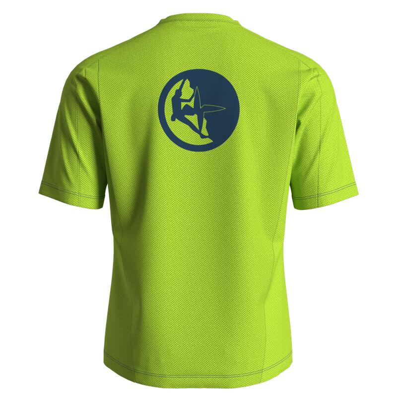 Great Escapes Dru man t-shirt lime green 2/2
