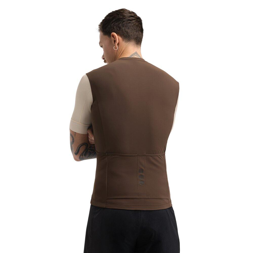 Herren Radsport kurzärmeliges gravel-radtrikot GM2 Forge Braun 2/8