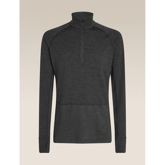 Herren Unterhemd Merino 260 ZoneKnit LS Half Zi
