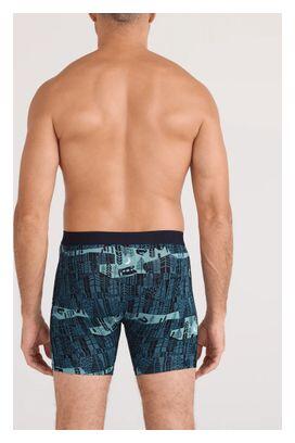 Boxer Saxx Vibe Xtra Soft Comfort The Clearing/Blu Storm 3/4