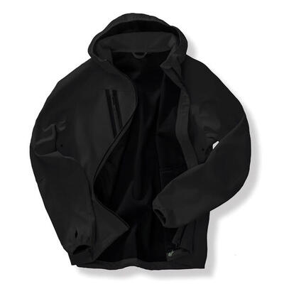 Giacca a vento softshell 3 strati con cappuccio Result