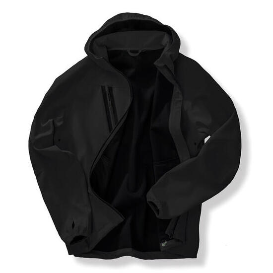 Giacca a vento softshell 3 strati con cappuccio Result