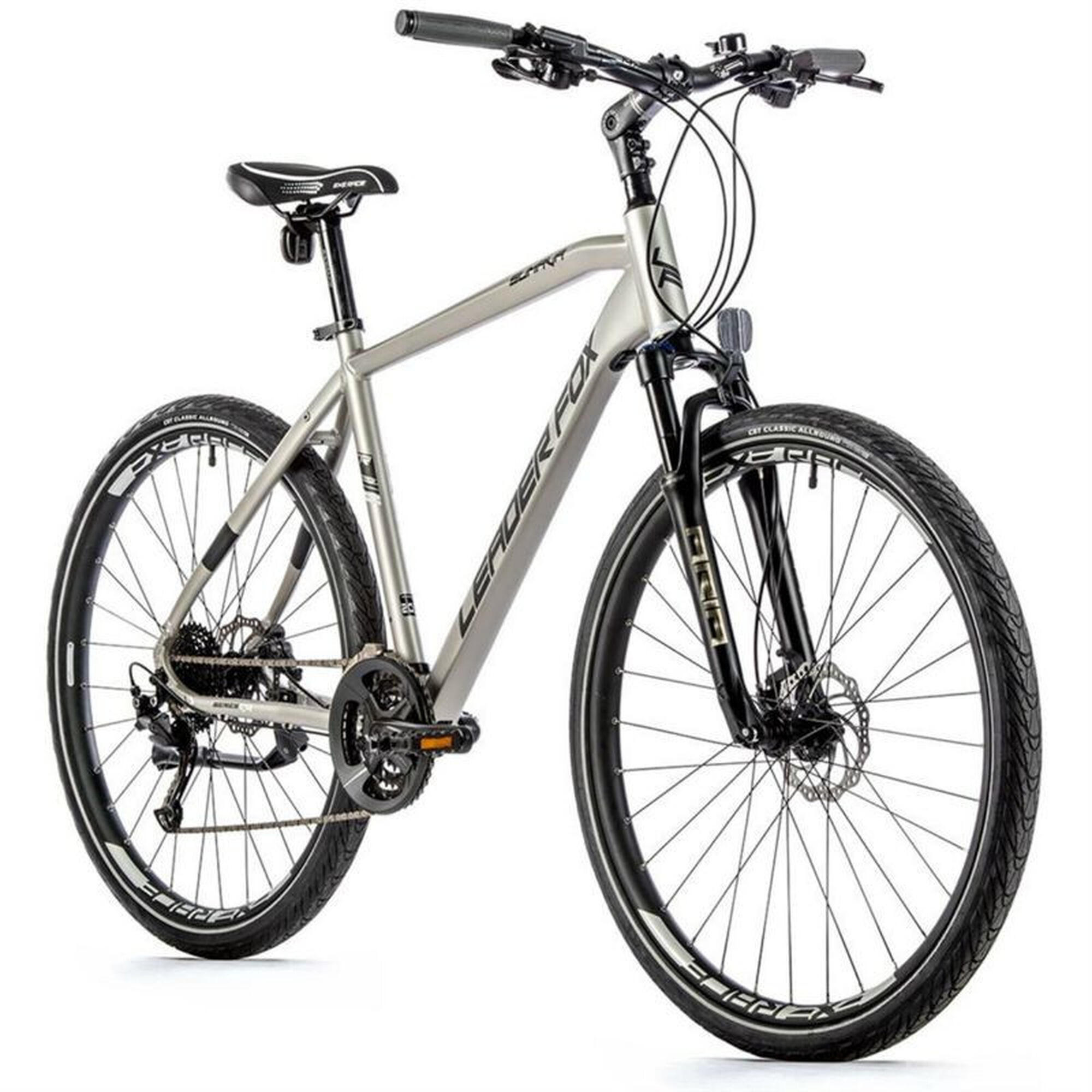 Leaderfox - Vélo Tout Terrain Leader Fox Sumava 2022 28'' - Vélo Tout Chemin - Gris - Decathlon