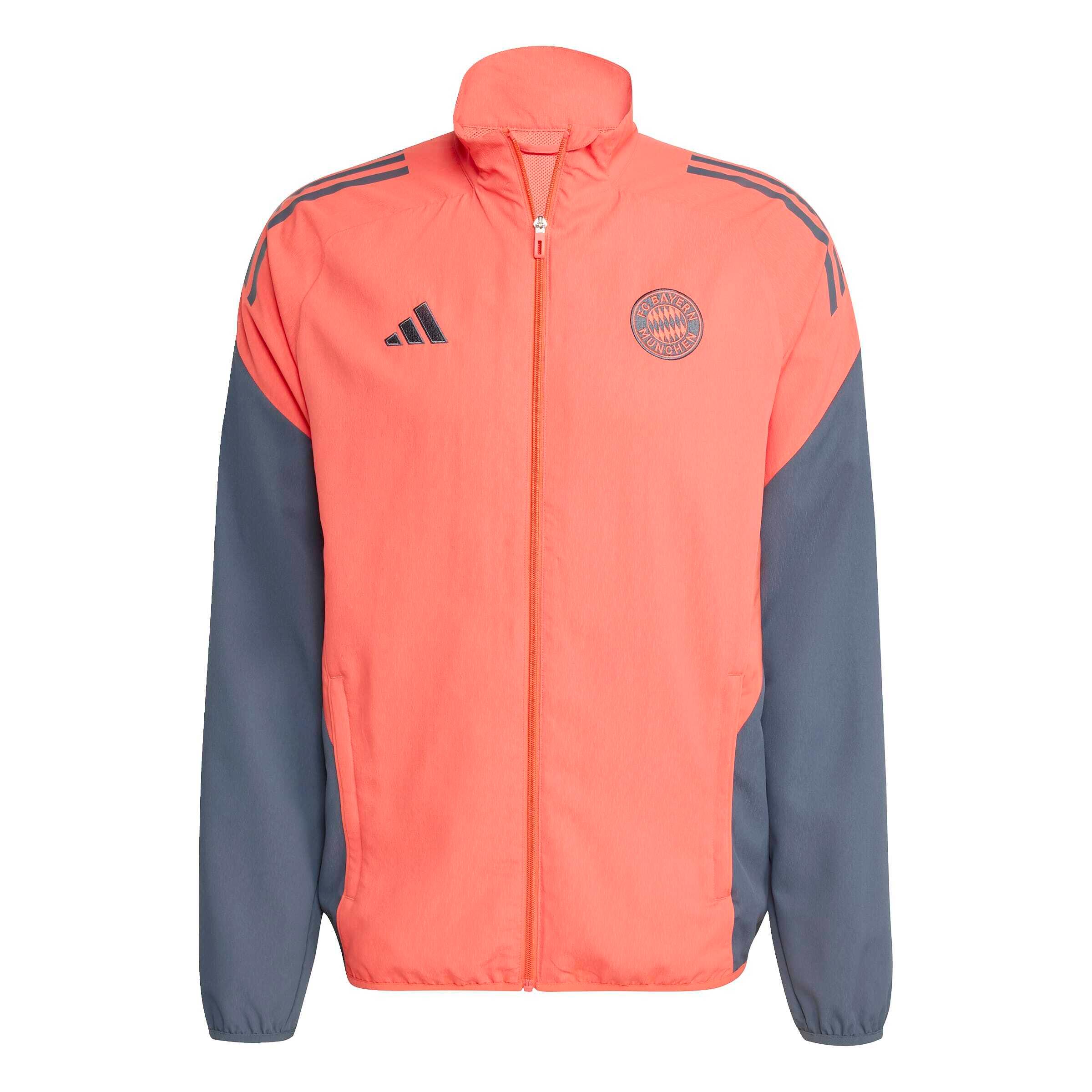 Adidas - Veste De Survêtement Prematch Bayern Munich 2025/26 - Veste - Orange - Decathlon