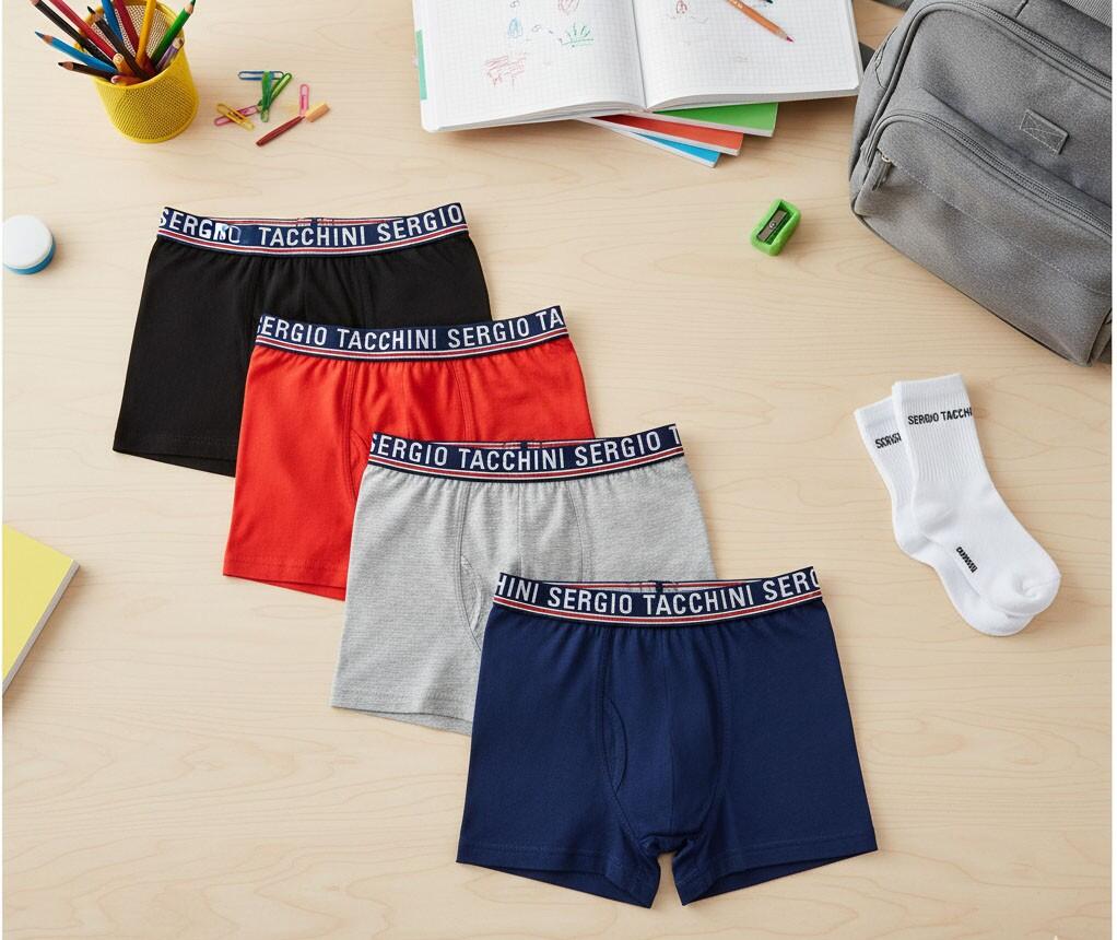 Pack Boxer Enfant SERGIO TACCHINI (Lot de 4) 5/6