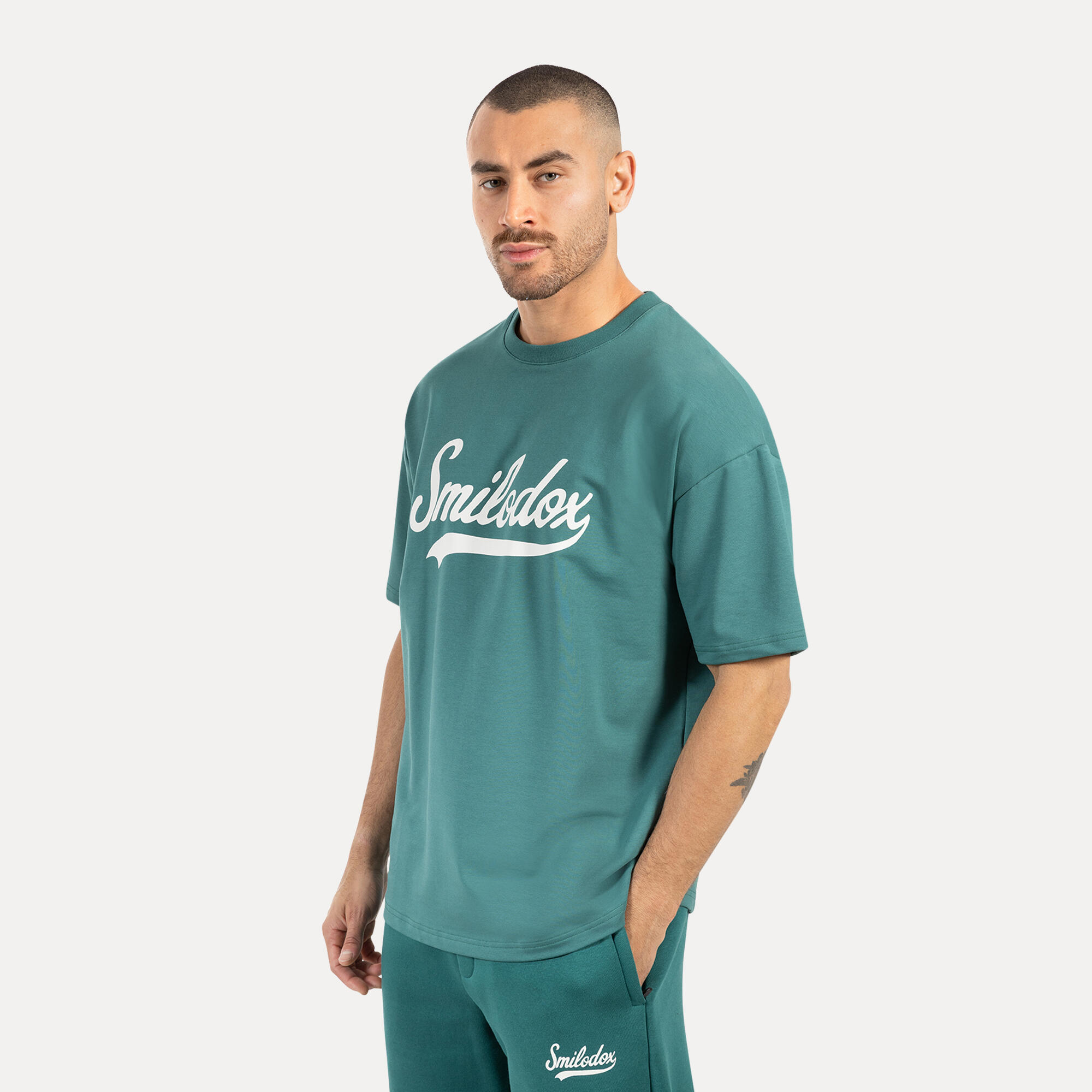 Herren T-Shirt Lorik Dunkel Grün 2/5
