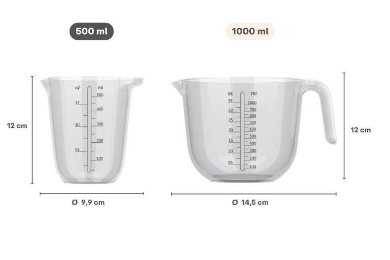 Mepal Chef it 500 ml Messbecher - Transparent 3/7