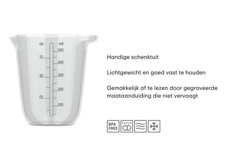 Mepal Chef it 500 ml Messbecher - Transparent 2/7